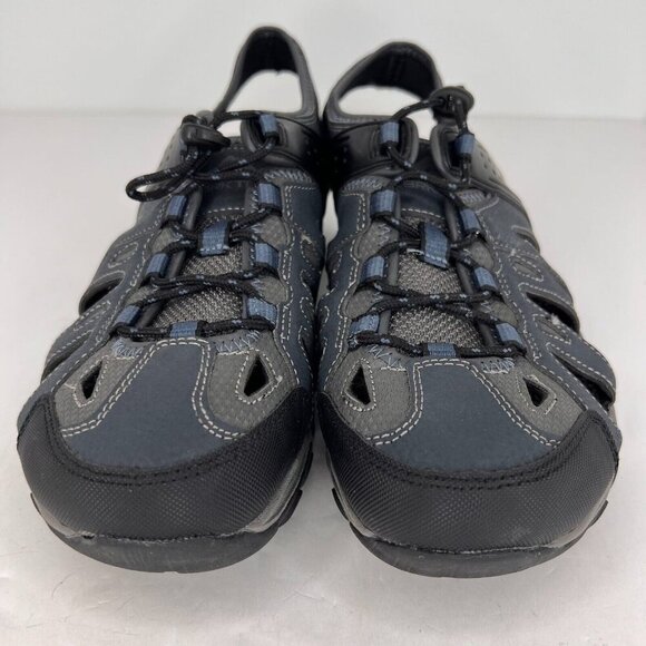 Ozark Trail Mens MN0T28HY177 Blue Bungee Lace Closed Toe Size 10 Hiking Sandals - Picture 3 of 9